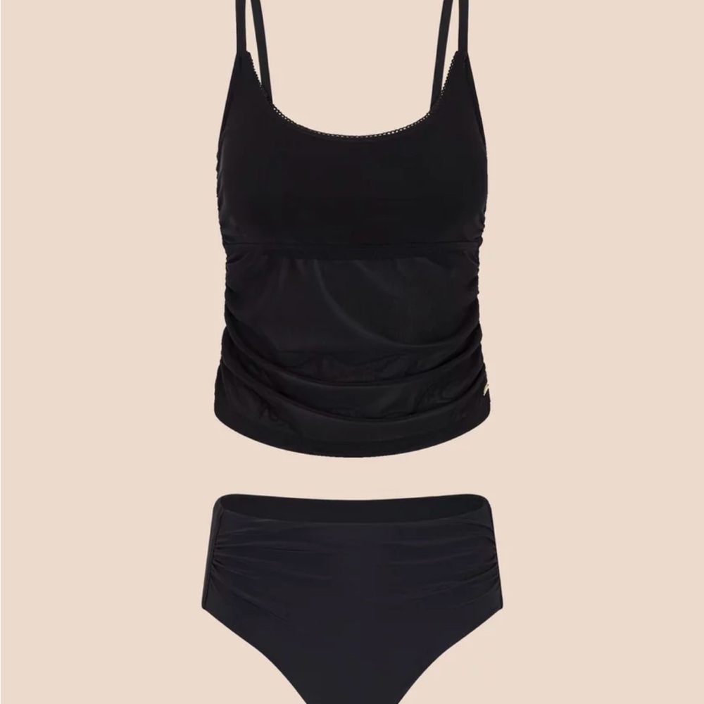 Adore Me Marseille Lined High Waisted Tankini